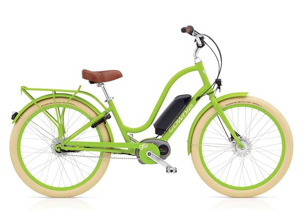 Electra Townie GO! 8i Bosch Elsykkel 2017 mod, 8 interne gir, Lime 